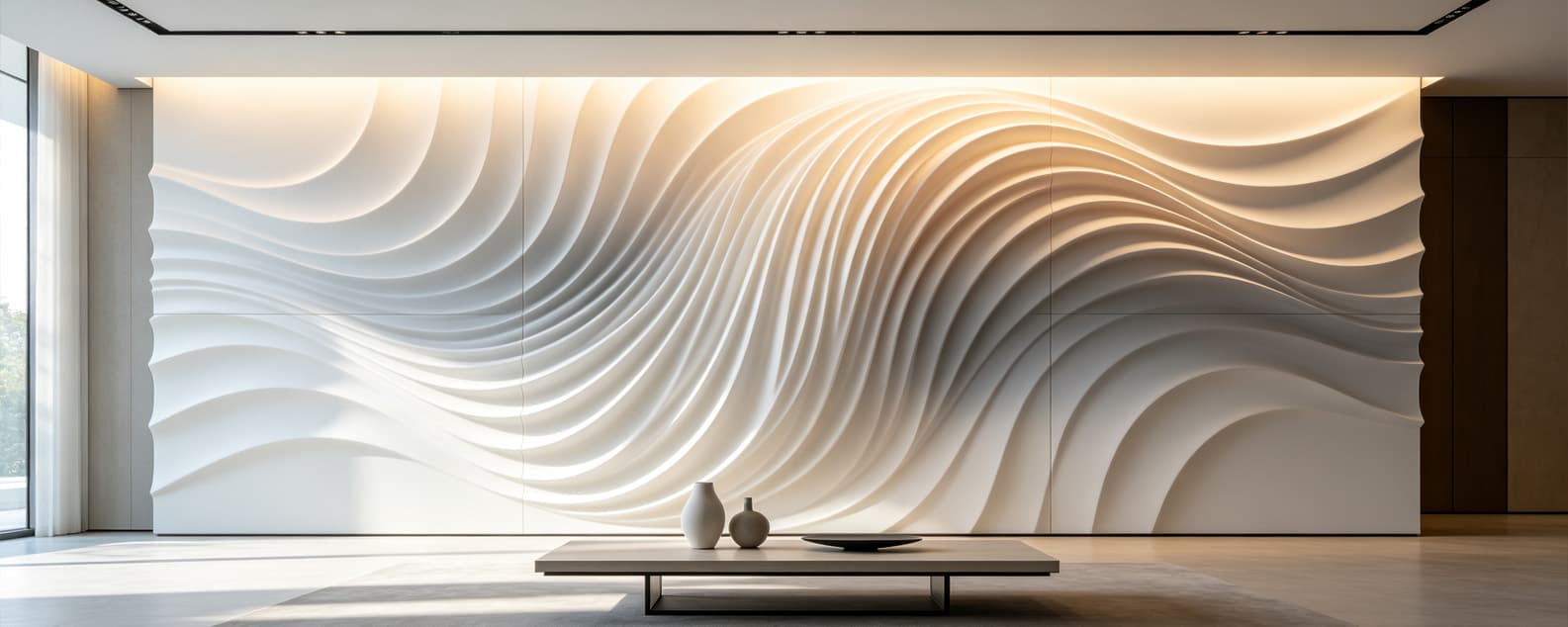 3D Printing digital wall panels